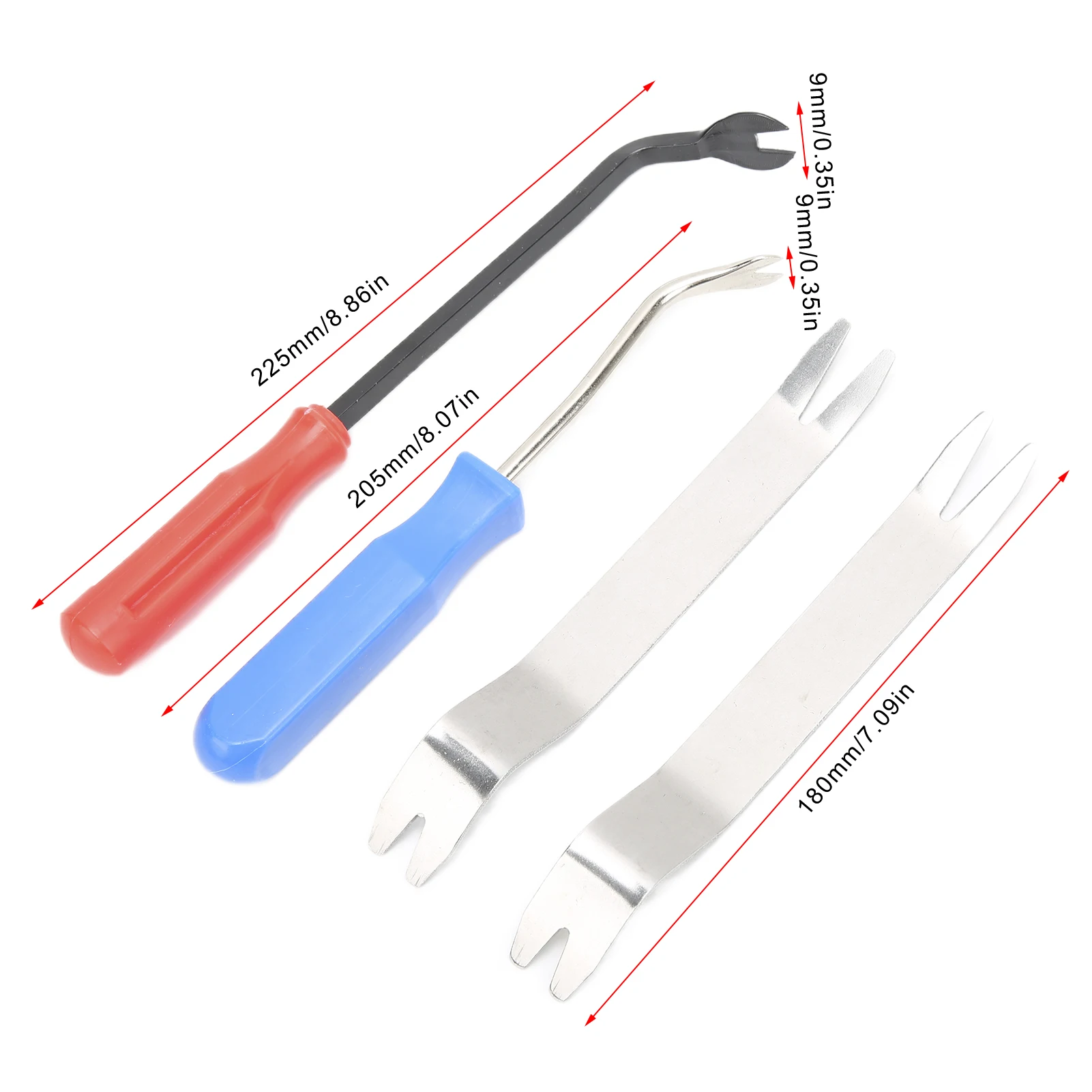 4 шт. набор инструментов для снятия внутренней отделки автомобиля