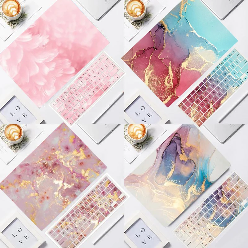 

Жесткий чехол для Macbook Air Pro 13 M2 2022 с крышкой клавиатуры для Macbook Pro 14 Retina 11 13,3 14 15 16 ''Touch Bar A2681 A2337