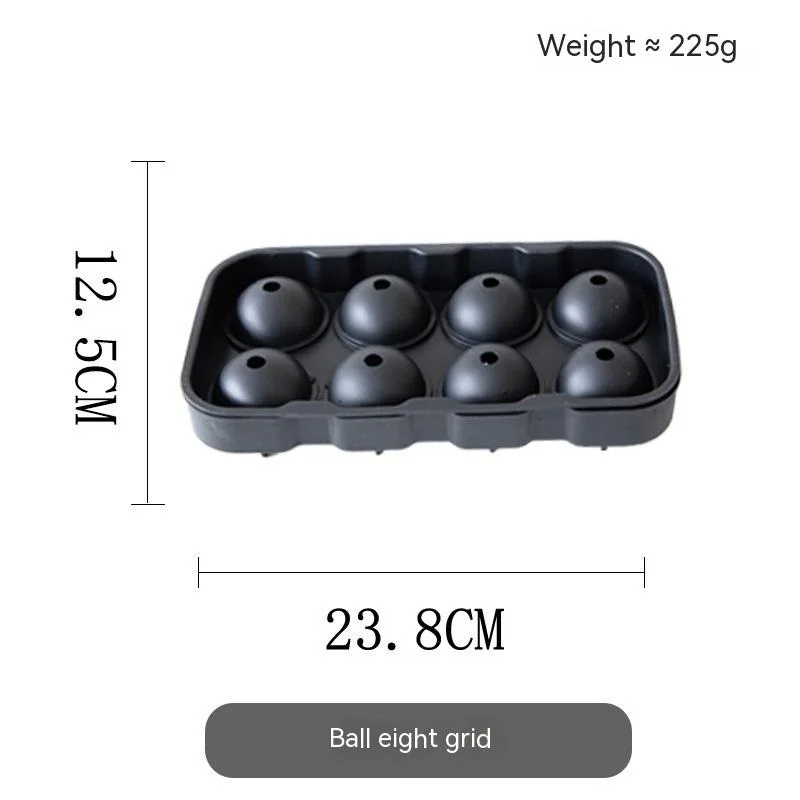 

Силиконовая форма для льда 4/6/8 шариков