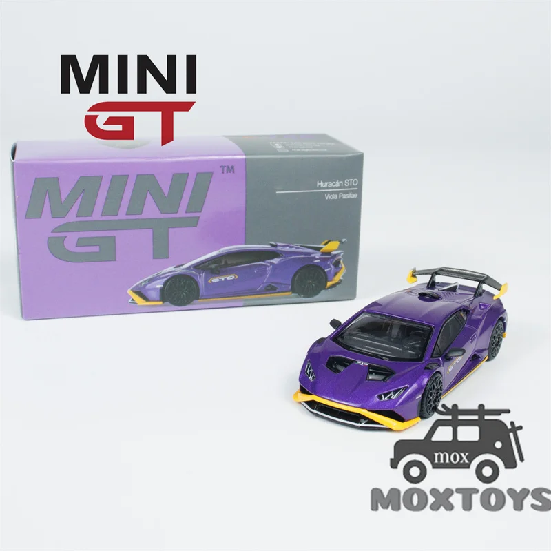 MINI GT 1:64 модель автомобиля из хуракана STO Viola Pasifae