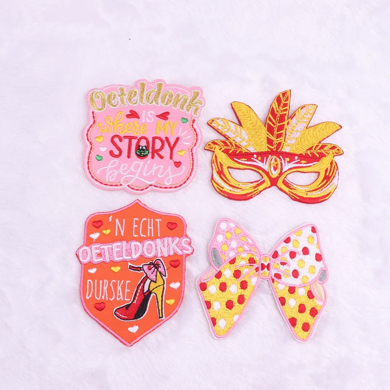 Нашивки с эмблемой Oeteldonk вышивка для одежды карнавальная лягушка железная