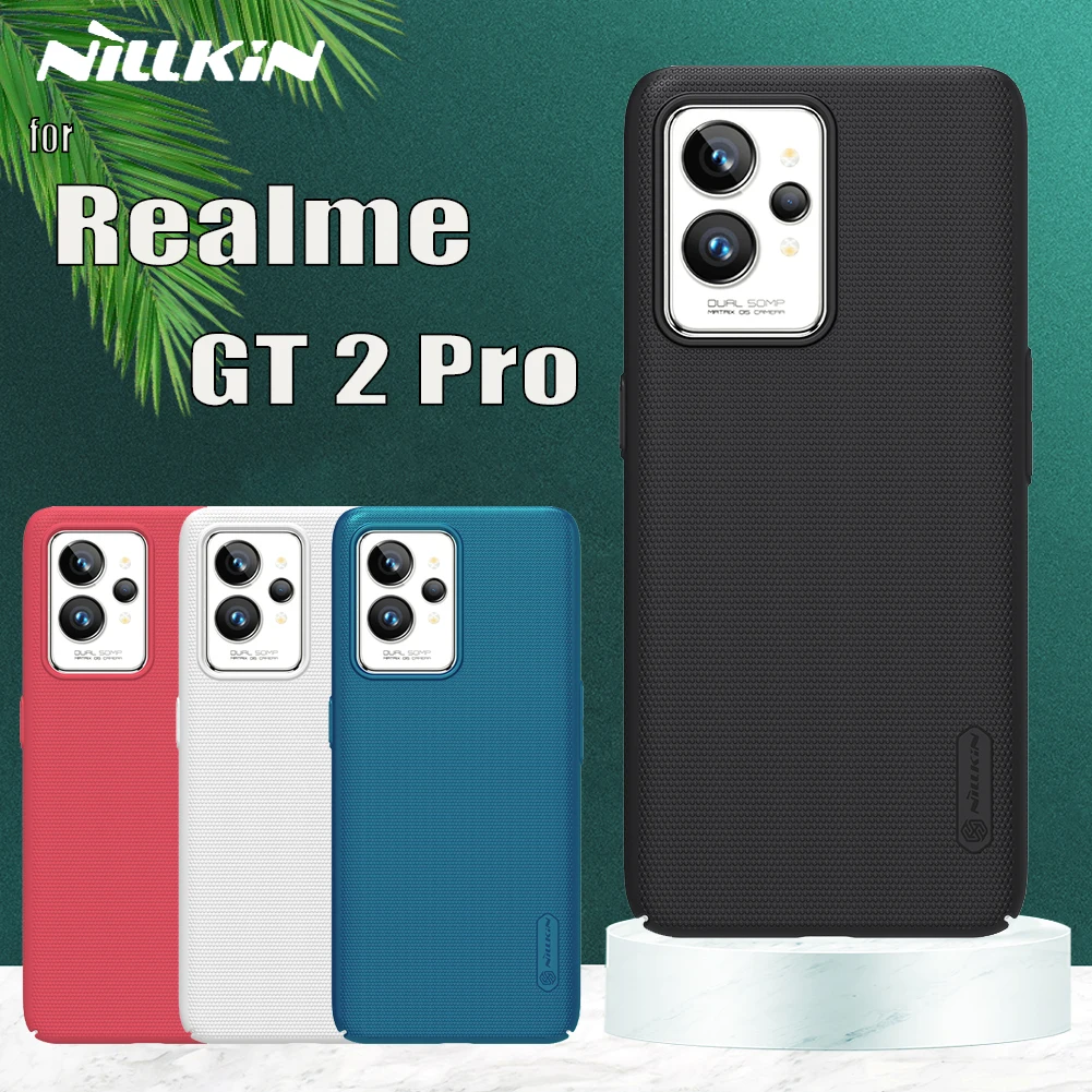 

Чехол Nillkin для Realme GT2 Pro, тонкий матовый жесткий чехол из поликарбоната на заднюю панель Realme GT 2 Pro