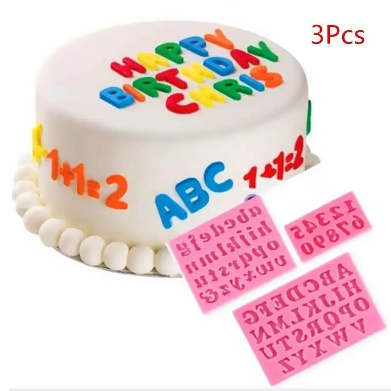 3 шт./набор силиконовые мини-формы для украшения торта