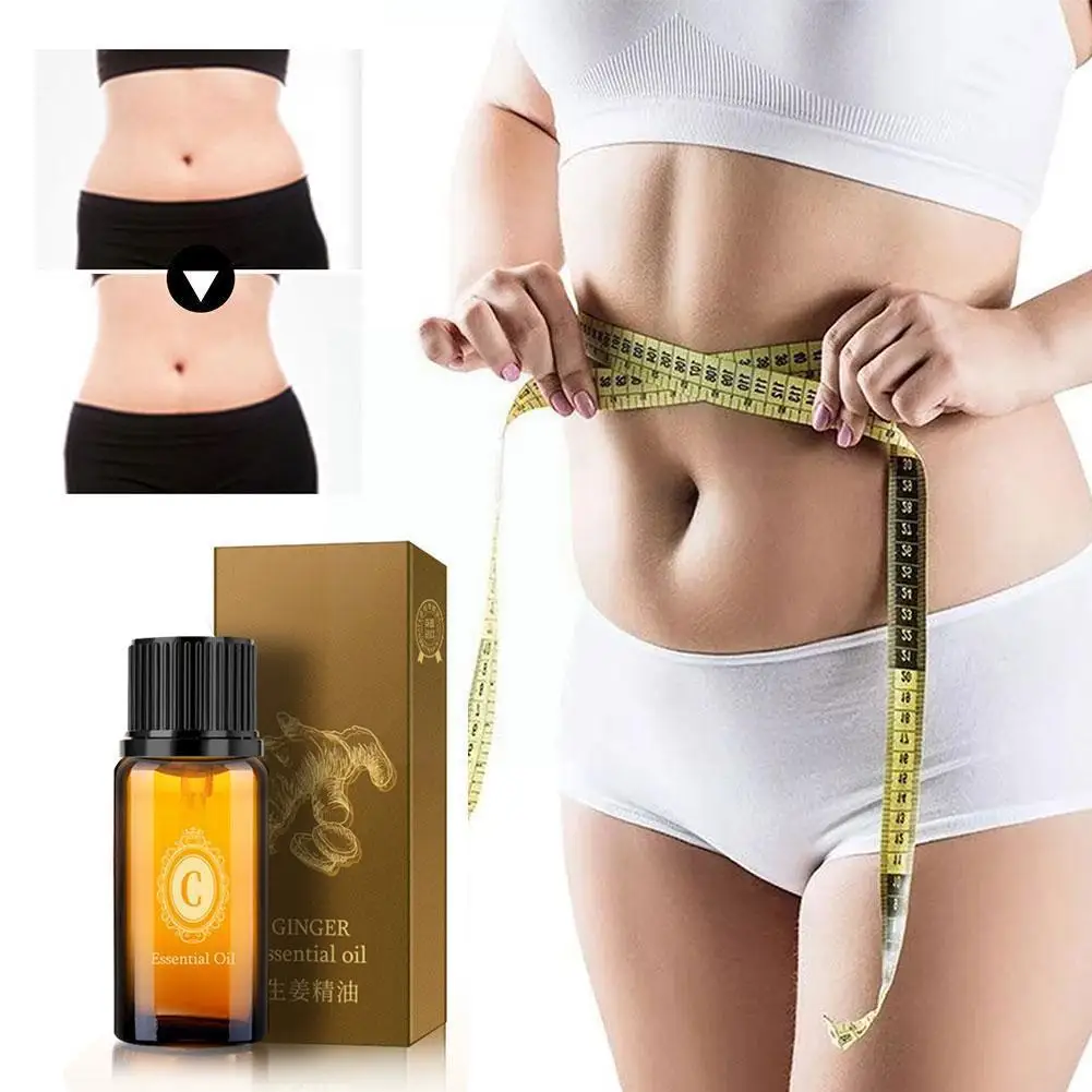 

10g Ginger Essential Oil Body Relieve Anxiety Dampness Moisturizers Oil Cold Ginger Slim Body Full Nourishing Hydrating Mas X2v7