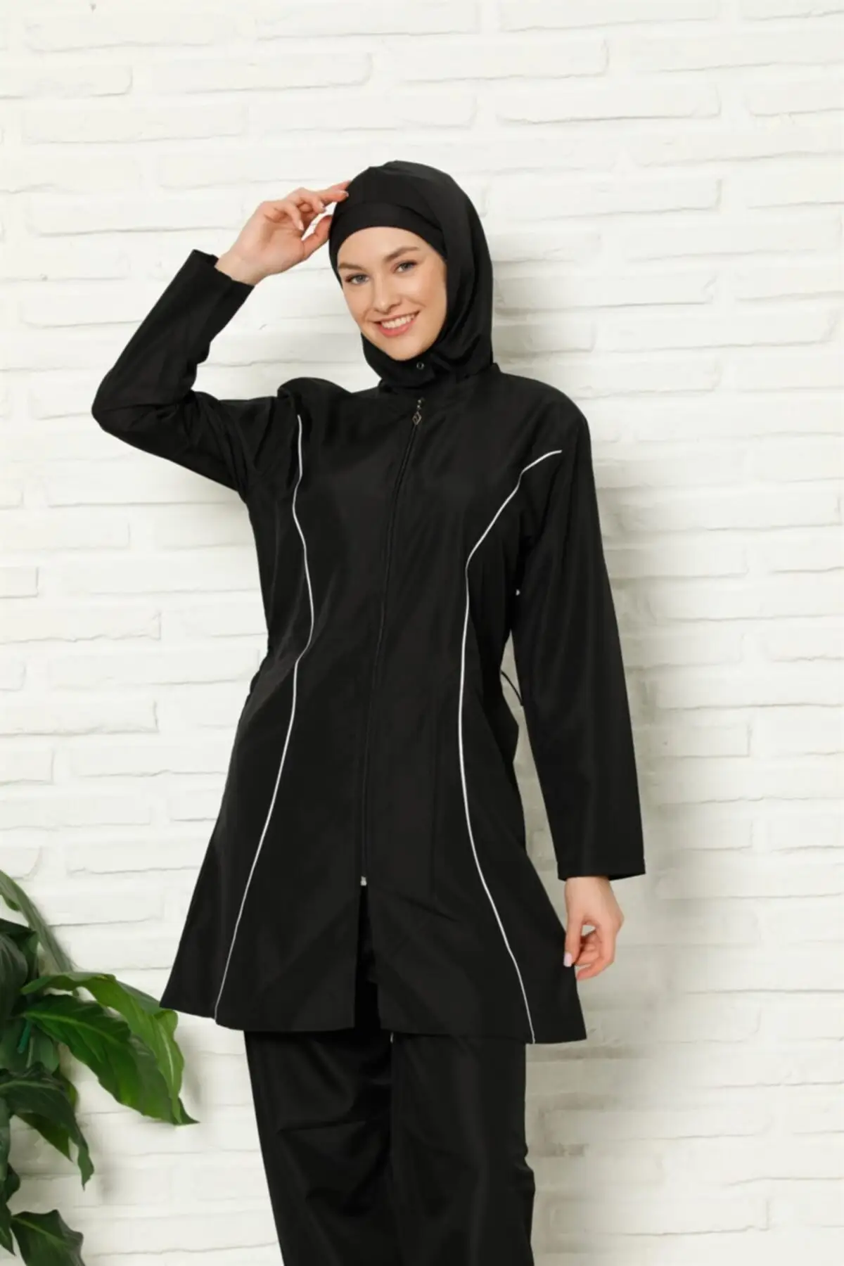 

Новые мусульманские купальники из Буркини, скромная летняя одежда, купальный хиджаб с длинным рукавом, спортивный Мусульманский купальник,...