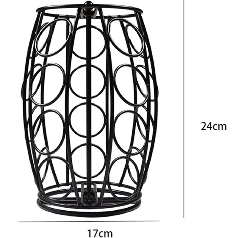 Полка для хранения кофейных капсул K Cup вращающийся держатель чашек вмещает 20