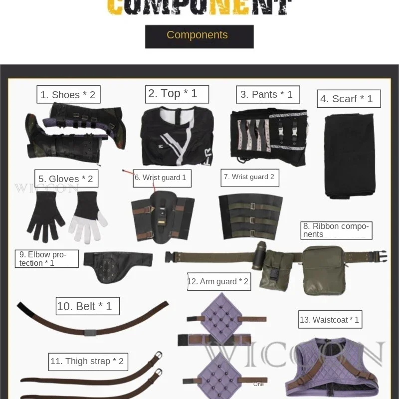 Игровой костюм для косплея Apex Wraith Renee блайси злобная кожа с шарфом боевой