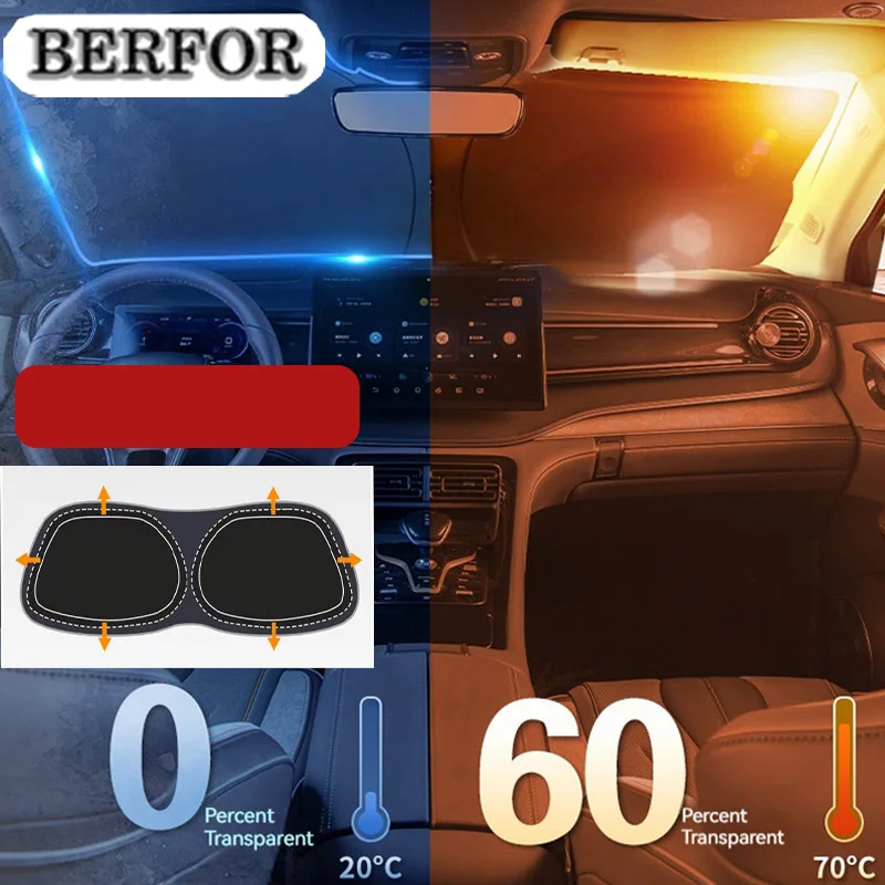 Солнцезащитный козырек на лобовое стекло для Honda Civic 10 и 11 поколения 2016-2023