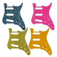 pleroo guitar parts for paul reed smith prs sss 8 screw electric guitar pickguard cratch plate multicolor choice