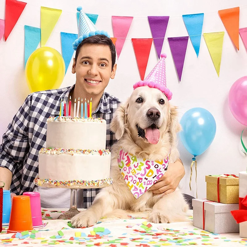 Акция! Сублимационная заготовка теплопередача моющаяся треугольная собака