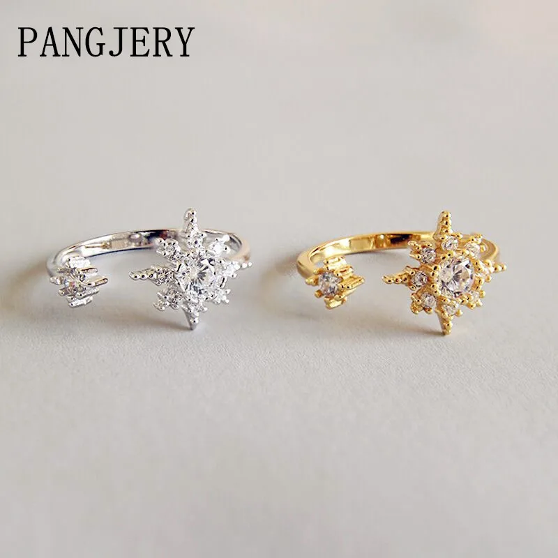 

Женское кольцо из серебра 925 пробы с цирконом