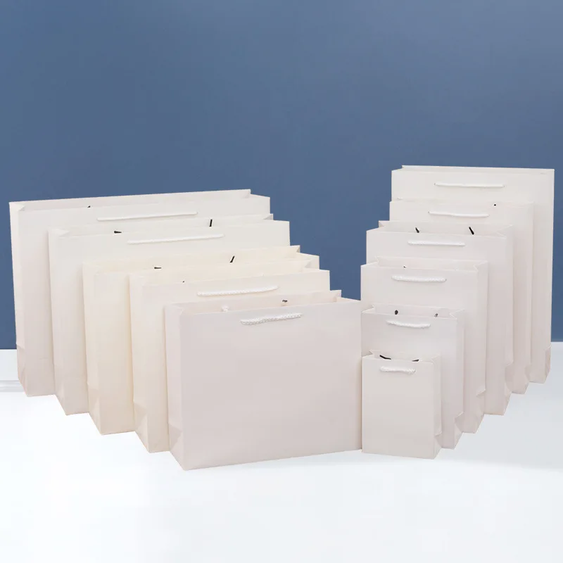 Белая сумка-тоут для подарков