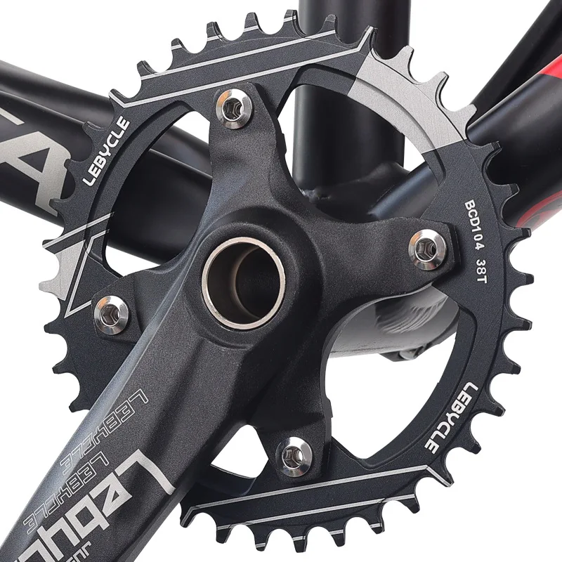 Универсальная круглая узкая широкая звезда 104BCD для горного велосипеда 32T 34T 36T 38T