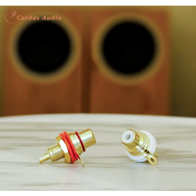 Фото Оригинальный позолоченный RCA-разъем Cardas Audio CTFA производства США №2