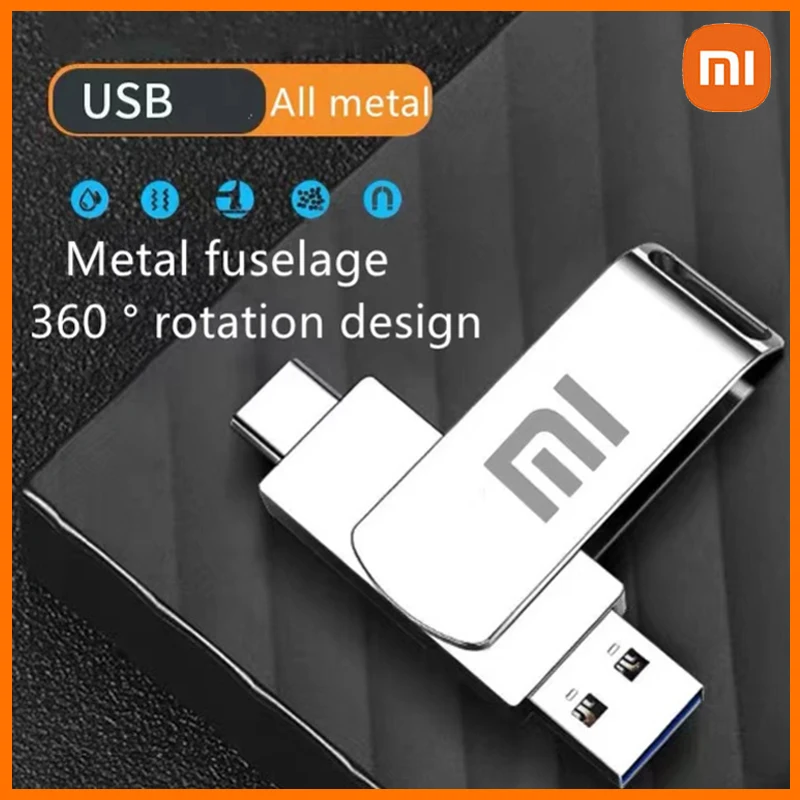 

Оригинальная высокоскоростная Флешка XIAOMI OTG, металлическая Флэшка для чтения, флэш-накопитель емкостью 1 ТБ, 512 ГБ, 256 ГБ, 128 ГБ, флэш-накопител...