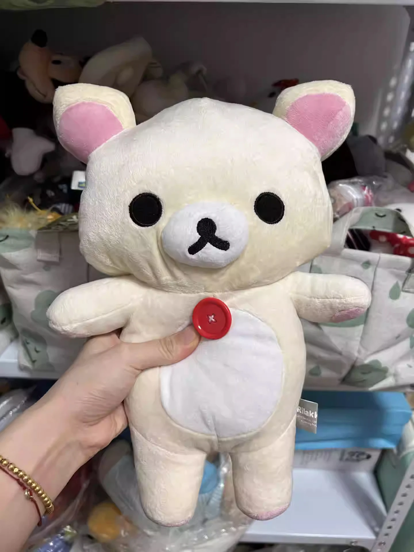 Новый милый рилаккума корилаккума медведь плюшевая кукла игрушка 30 см мягкие