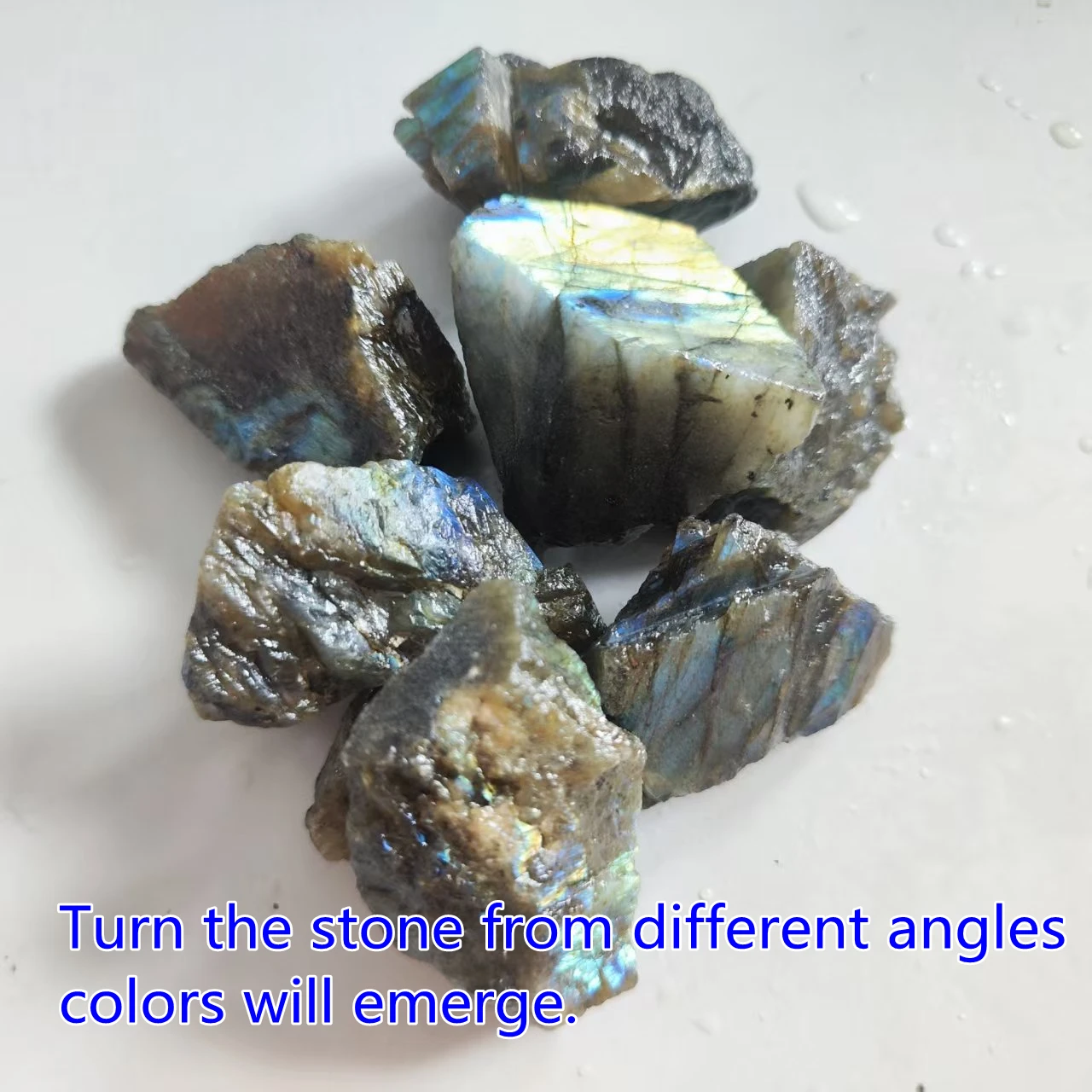 

Необработанный лабрадорит