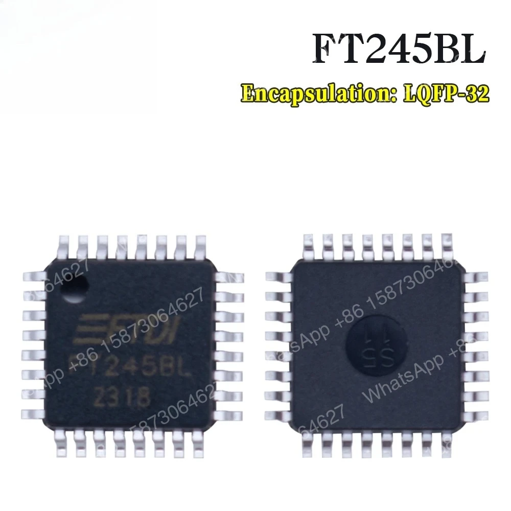 Фото 10 шт. FT245BL FT245 SMT LQFP32 USB-чип для связи, новый, оригинальный №1