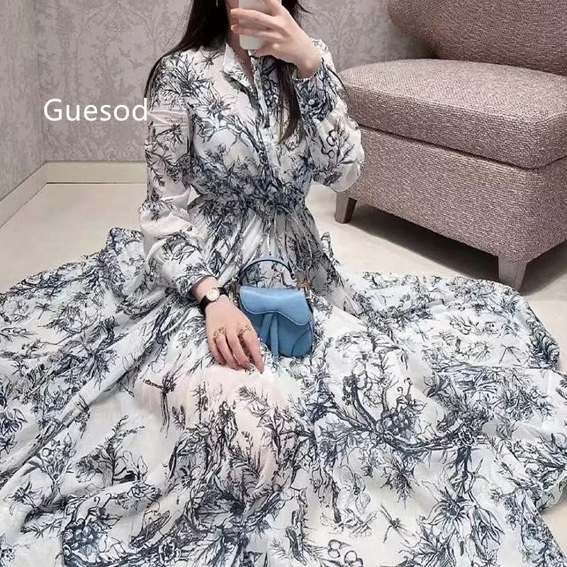 

Women Cotton Skirt Suit 2022 Spring Summer Two-Piece Clothing Cotton Poplin Handmade Print Asymmetrical Blouse Skirt Suit New