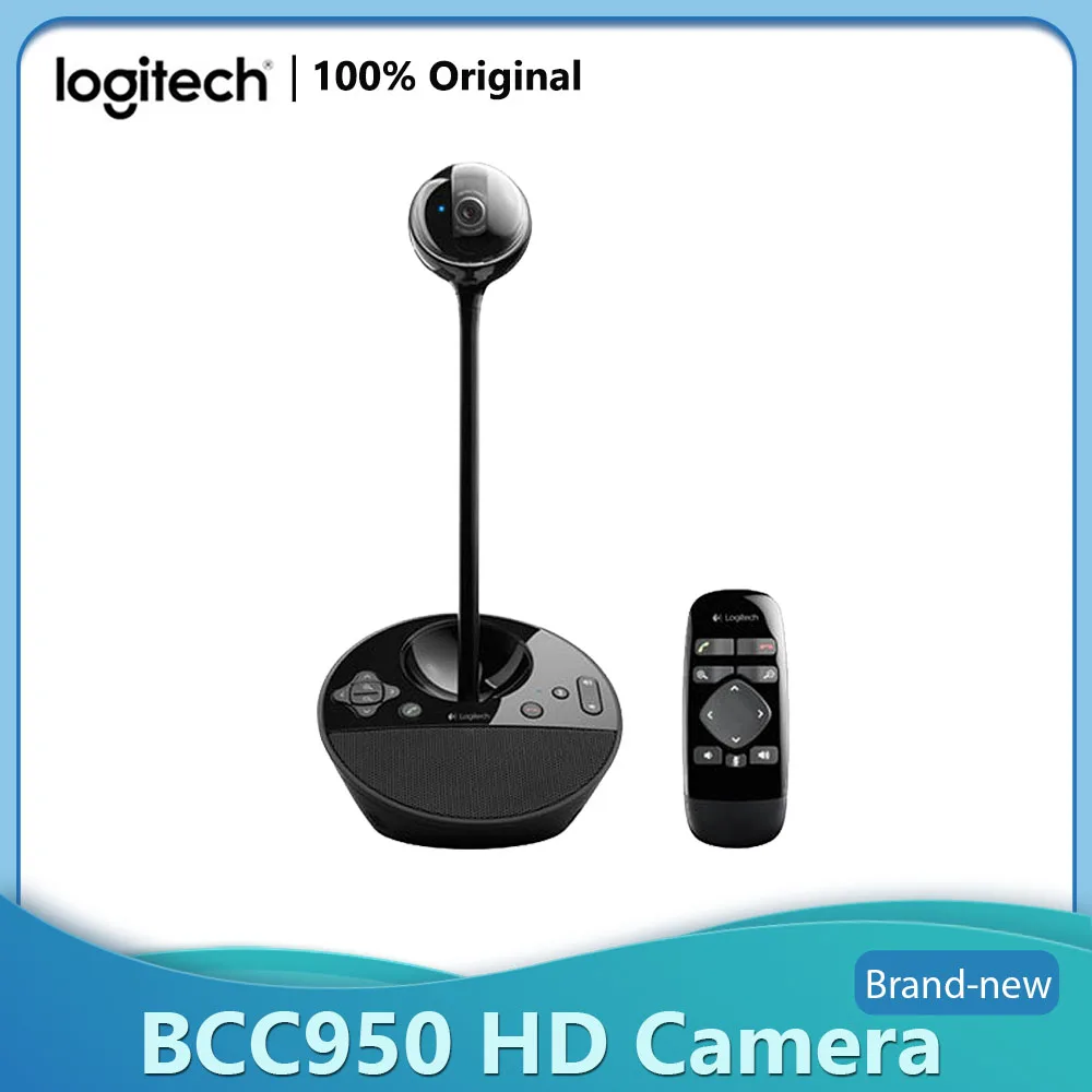 

Logitech BCC950 HD 1080P Conference webcam Desktop Video Webcam Built-in microphone noise reduction Suitable for home office