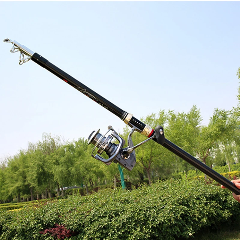 Telescopic Fishing Rods Carbon Fiber Ultralight Telescopic Fishing Rod Saltwater Pole Equipment Vara Carretilha Fishing Tools