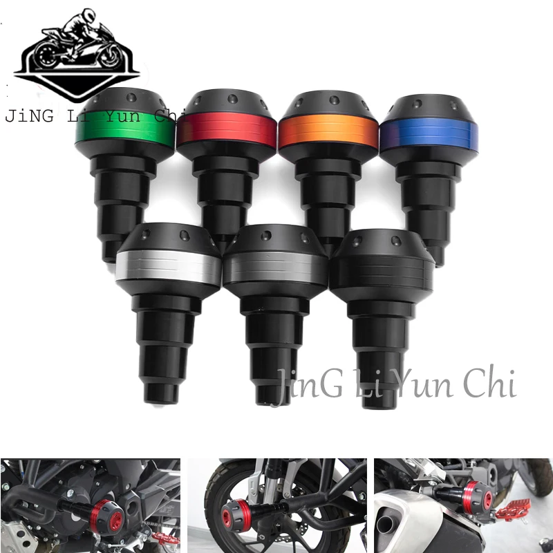 

Fairing Crash Protector Pad With LOGO For YAMAHA FZ6 FZ8 FZ 6 FZ 8 Falling Protection Frame Slider Motorcycle Accessories