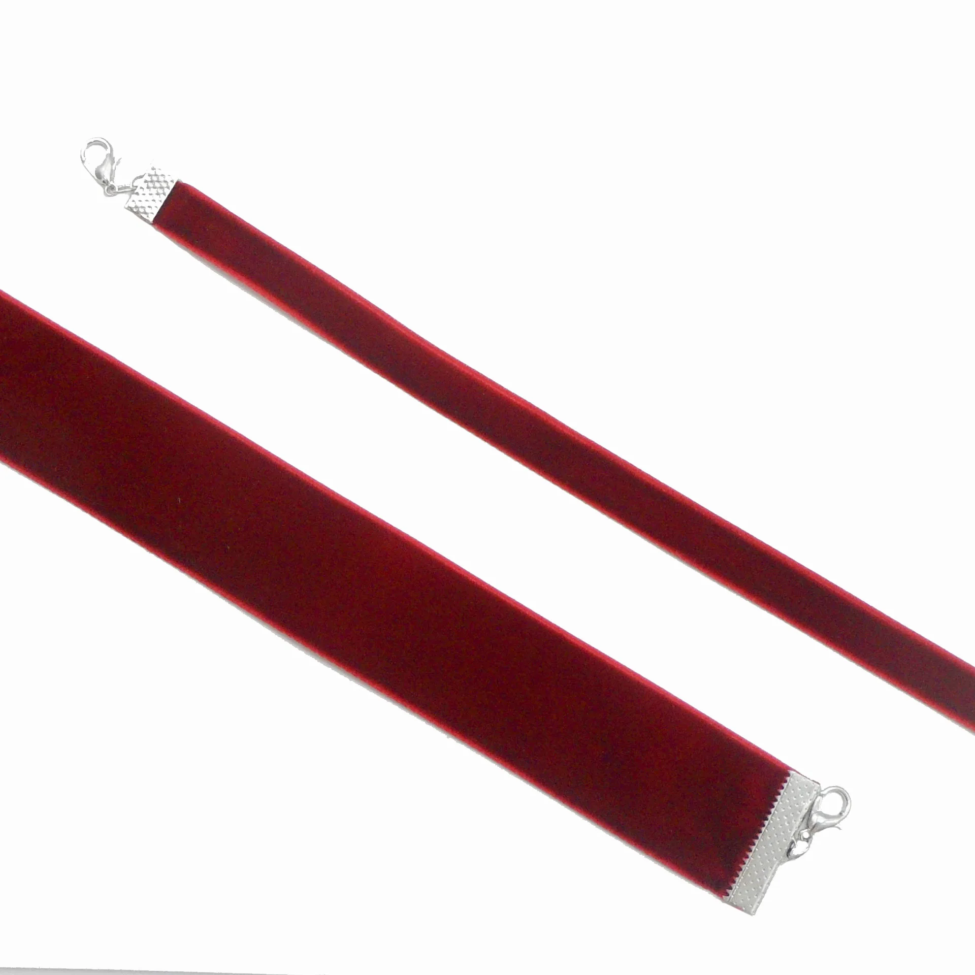 Minimalist Solid Black Wine Red Velvet Suede Collar Chokers 0.2cm/1cm/1.3cm/2cm/4cm Short Chocker Necklace Female Party Jewelry images - 6