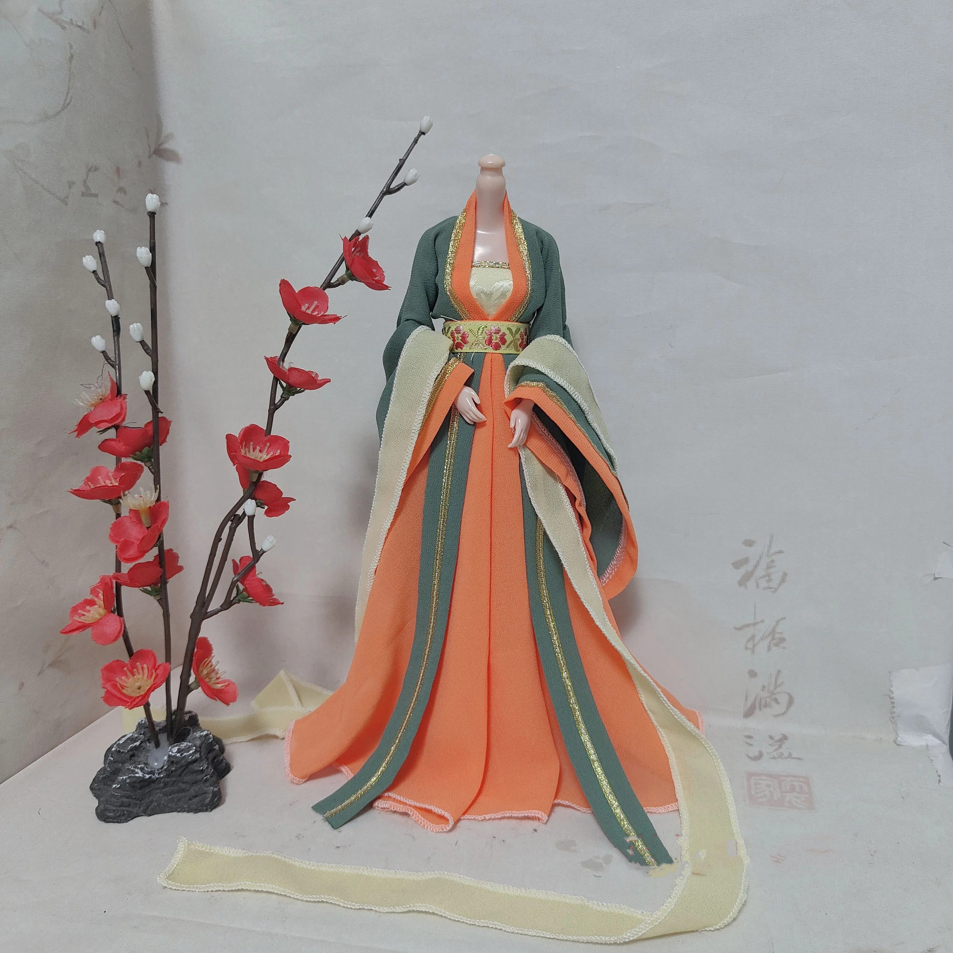 Масштаб 1/6 кукла BJD одежда древний костюм халат ханьфу платье феи для BJD/SD YOSD Blyth Barbi