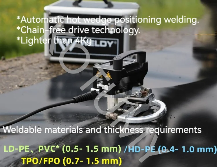 Высокоскоростные сварочные аппараты сварочный аппарат для геомембраны GEO2