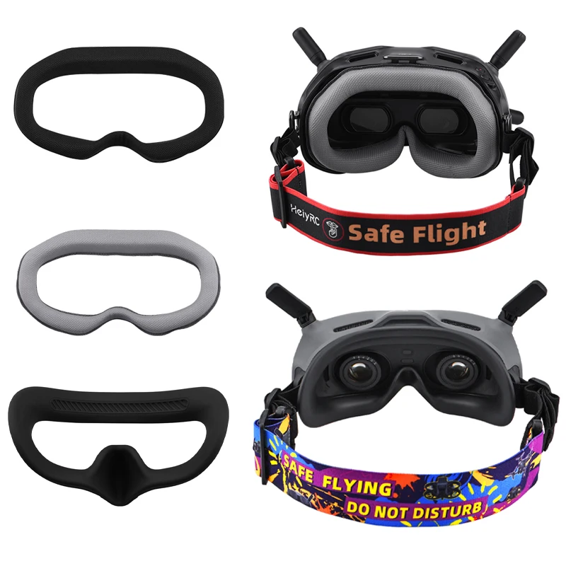 

Ремешок для головы, Накладка для глаз для DJI Avata/FPV Goggles V2, регулируемая пластина для лица, замена для DJI FPV Combo аксессуары для очков