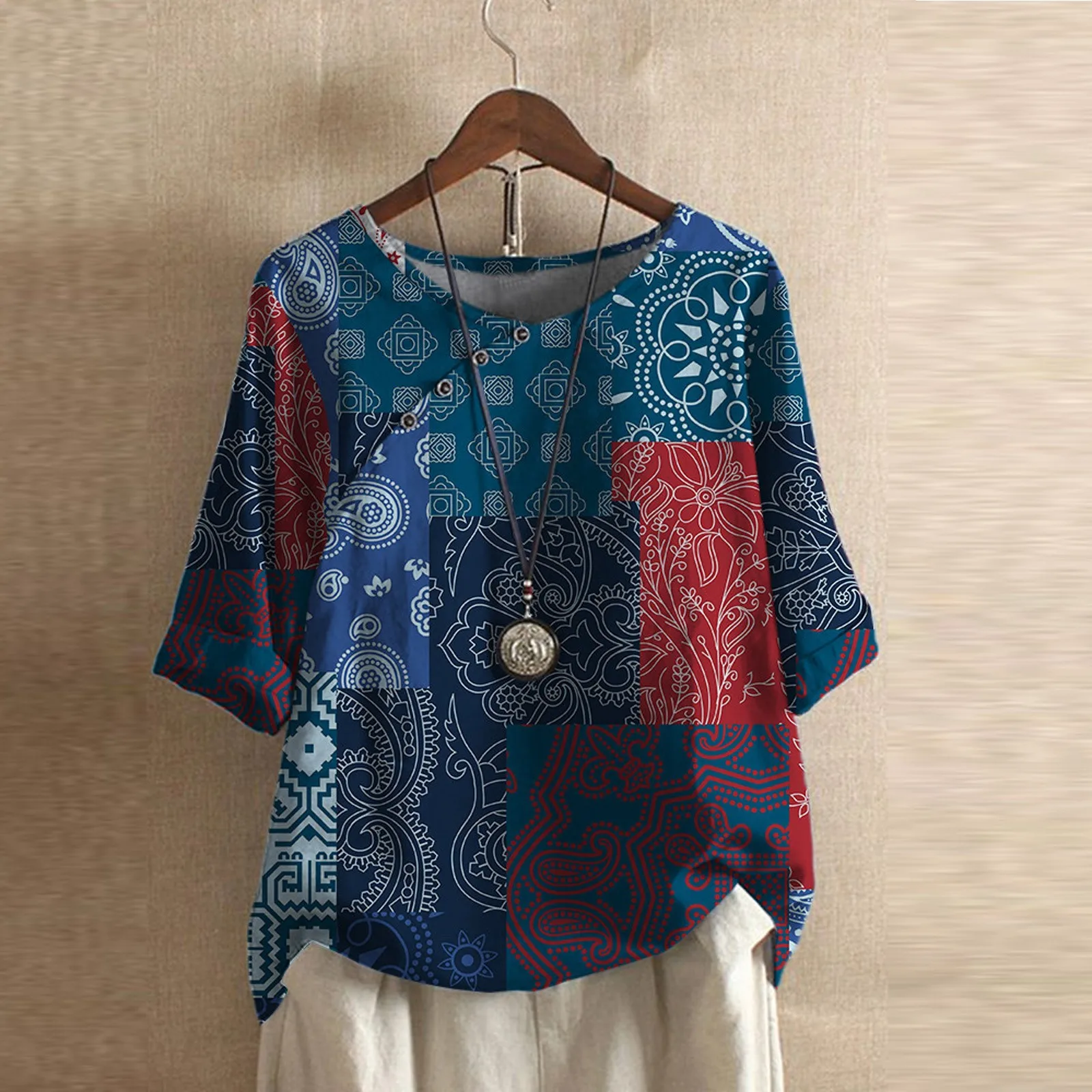 

Plus Size Vintage Short Sleeve T-shirts Summer Clothes For Women Tops Button Blouses T Shirt Women Blusas Mujer De Moda 2022