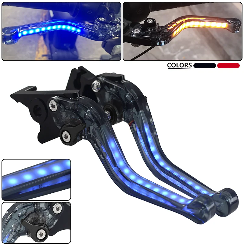 

Motorcycle Adjustable Always-on Turn Signal Light Brake Clutch Lever Handle For HONDA VFR800/800F 2002-2018 CBF1000 2006-2009
