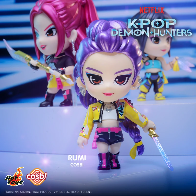 Фото Коллекционные фигурки Hot Toys K-POP Demon Hunters Cosbi: Руми, Зои, Мира, Джину, Эбби, Бэби, Дерпи, Сусси — загадочные подарки в слепых коробках №2