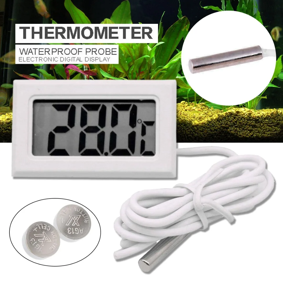 

Цифровой термометр с ЖК-экраном и зондом для холодильников, морозильных камер, охладителей, охладителей