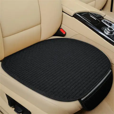 Противоскользящий чехол на автомобильное сиденье, удобные и мягкие автомобильные внутренние принадлежности, защитная накладка на автомобильное сиденье, льняная ткань