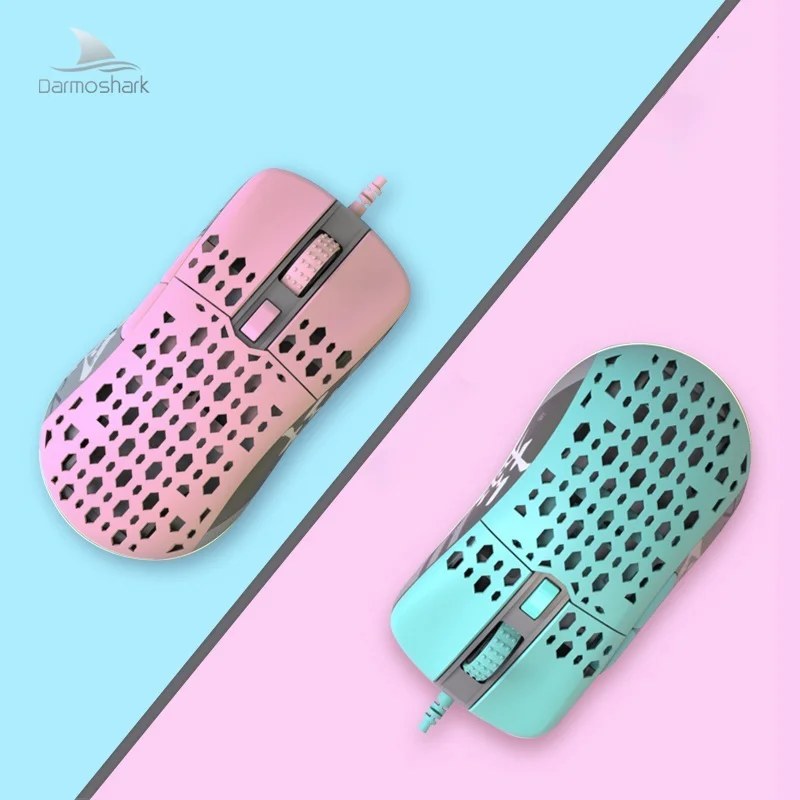 Игровая мышь Darmoshark M1 киберспортивная трехрежимная Paw3950 эргономичная проводная