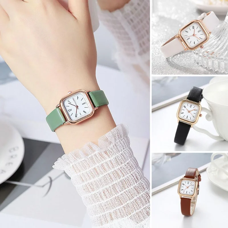 

Fashion New 2023 Luxury Women Bracelet Quartz Watches For Women Wristwatch PU Leather Watch Lady Sports Dress Clock Gift