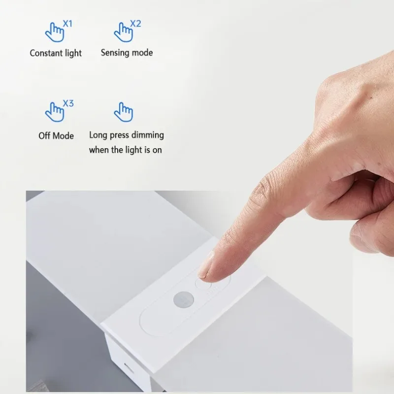 Nordic светодиодный акриловый простой современный прикроватный светильник