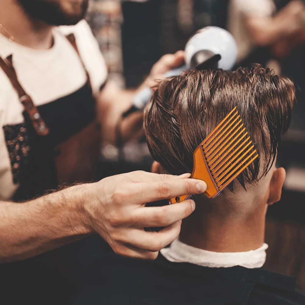 

Расческа-вилка для волос, Парикмахерская, Массажная щетка для завивки, многофункциональный инструмент для укладки, гребни для волос, «сдела...