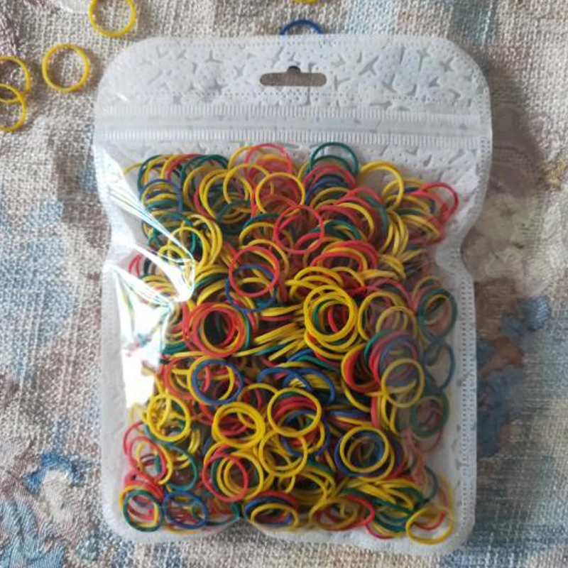 

5bag/200pcs High Elasticity Pet Hair Rubber Band Dog Cat Hair Accessories DIY Hair Bows Grooming Hairpin Accessories