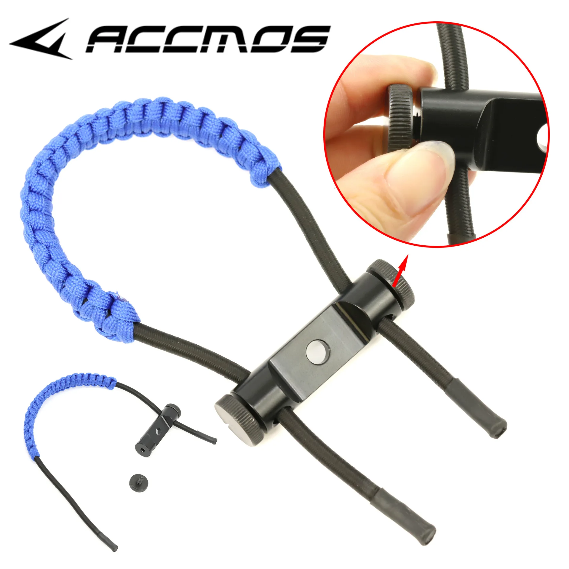 

Top Quality Archery Bow Compound Bow Adjustable Braided Parachute Cord Bow Wrist Sling Bow Sling Strap