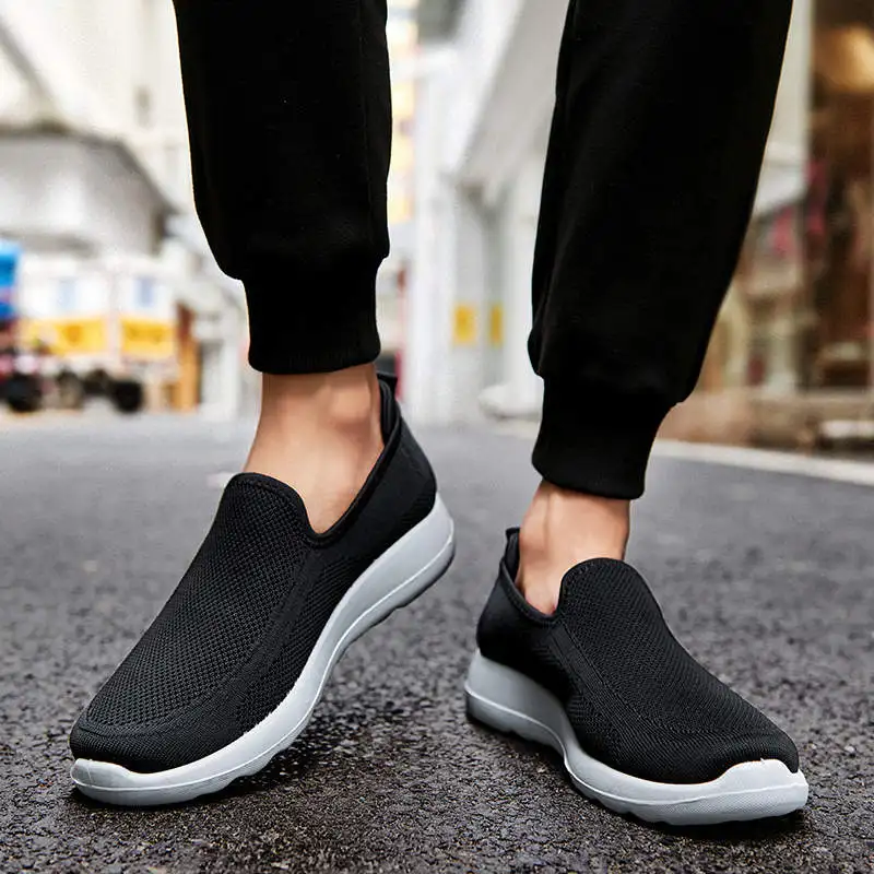 

Men's Fashion Top Quality Men Sneakers 2021 High Topfor Dress Shoes Toning Shoes For Man Footwear Autumn Tennis Runing Knitwear