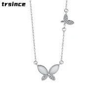 fashion butterfly necklace womens luxury pendant fairy butterfly clavicle chain simple design necklace choker 2022 new