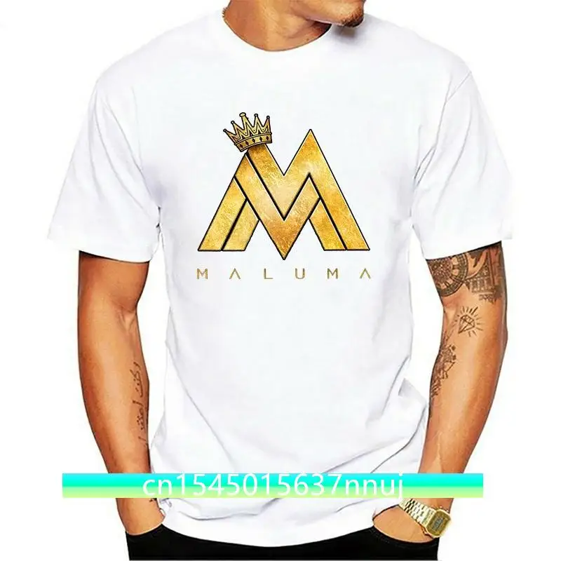 New Mens Maluma Reggaeton Singer Custom Casual Black Music T Shirt Shirts Homme Novelty Men Round Neck Top Tee 03218