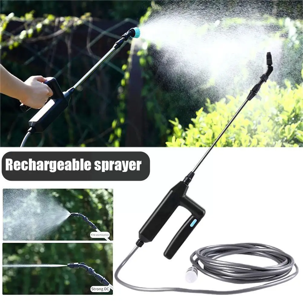 

Electric Sprayer Gun Garden Automatic Sprayer Nozzle Irrigation Sprinkler Portable High Pressure Plant Garden Atomization T W7z2
