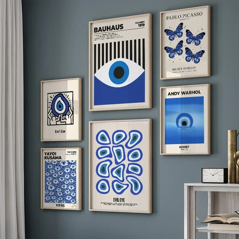 Классическая абстрактная картина на холсте от Picaso декоративный постер с