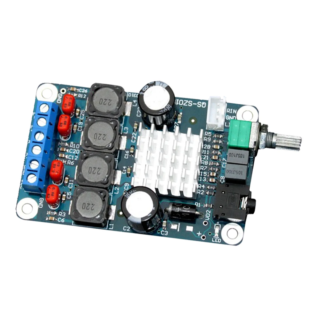 Плата цифрового усилителя мощности TPA3116 с высокой точностью и низким уровнем