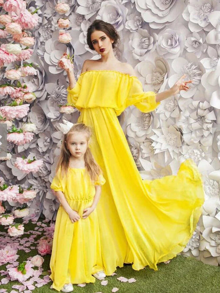 Лидер продаж одежда для родителей и детей платье летнее беременных женщин дочери