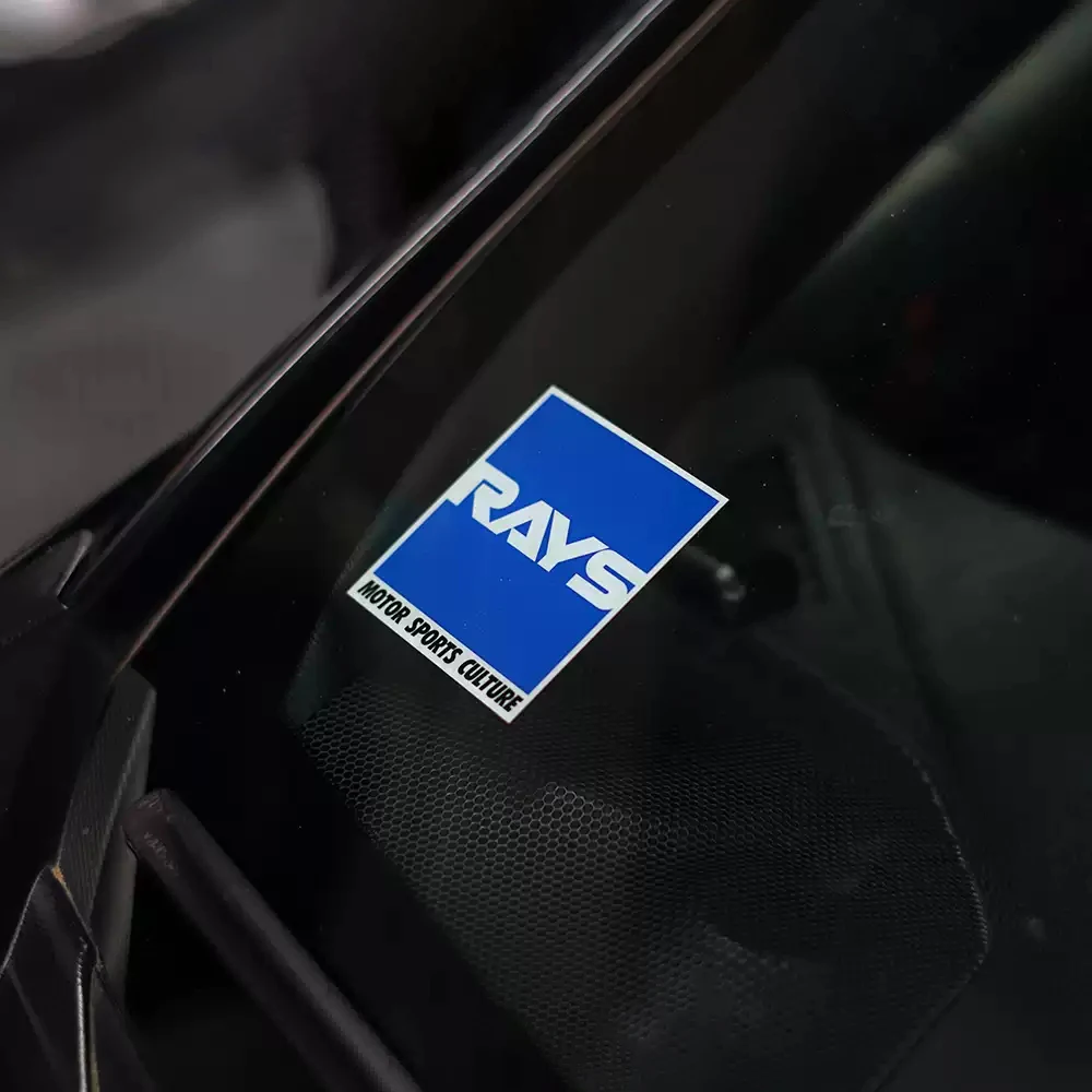 

Стайлинг автомобиля и наклейки, внешнее украшение автомобиля, наклейки для мотокросса для RAYS, моторная спортивная культура