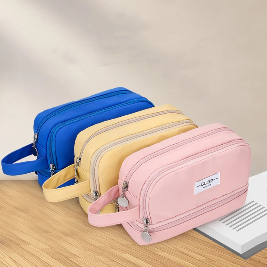 Pencil Case Large Capacity Material Escolar Frete Gratis Estuche Stationery Supplies Bag Cartucheras Escolares Kanken Pencilcase